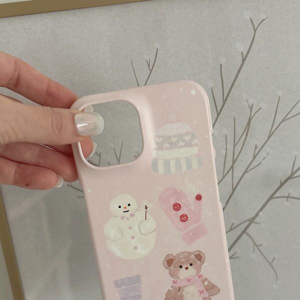[폰케이스] Winter Bear Town PHONE CASE