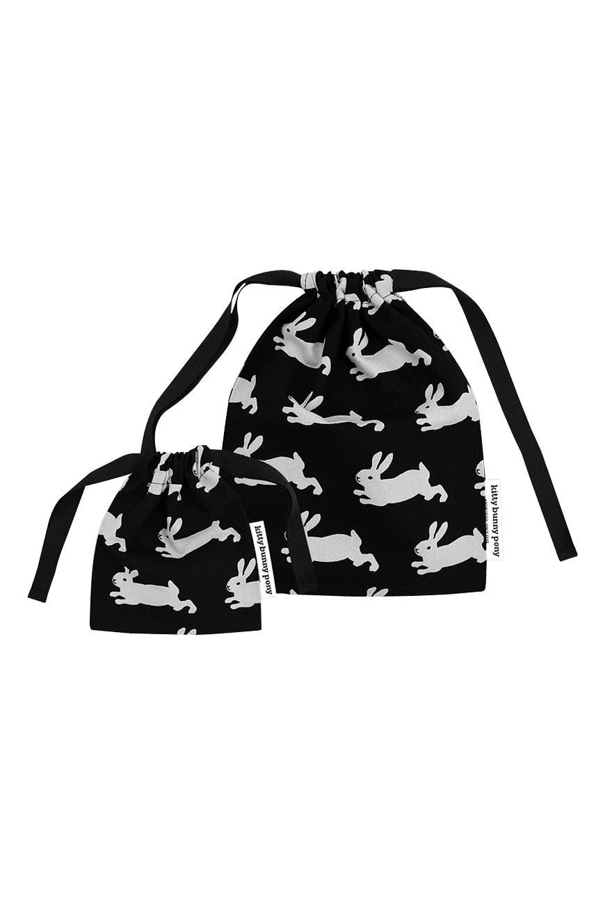 해피 버니 스트링 파우치Ⅱ Happy Bunny String Pouch Ⅲ