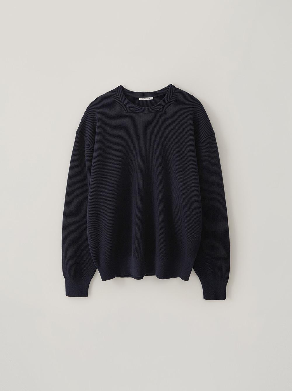ALL WEATHER CREW KNIT_DARK NAVY