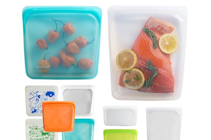 실리콘 투명 파우치 푸드백