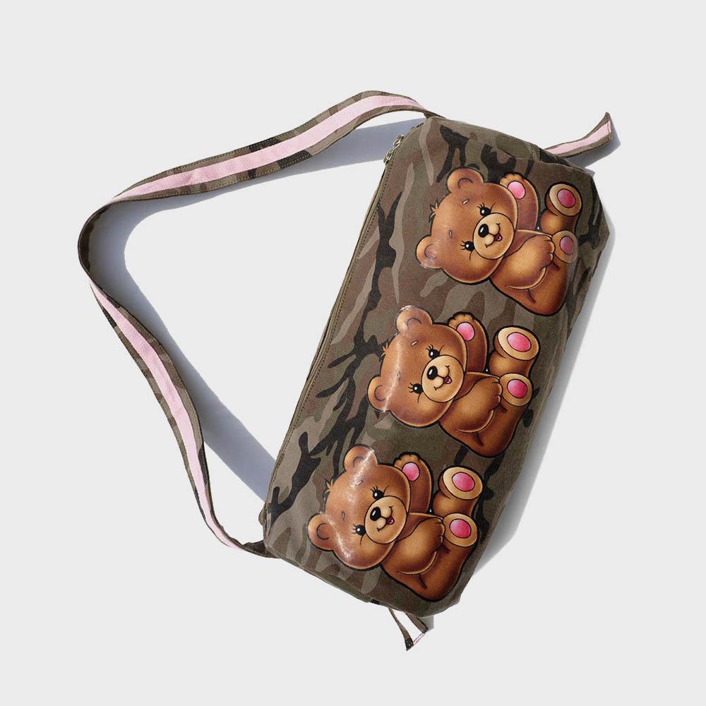 Triplets Teddy Duffle Bag Camouflage