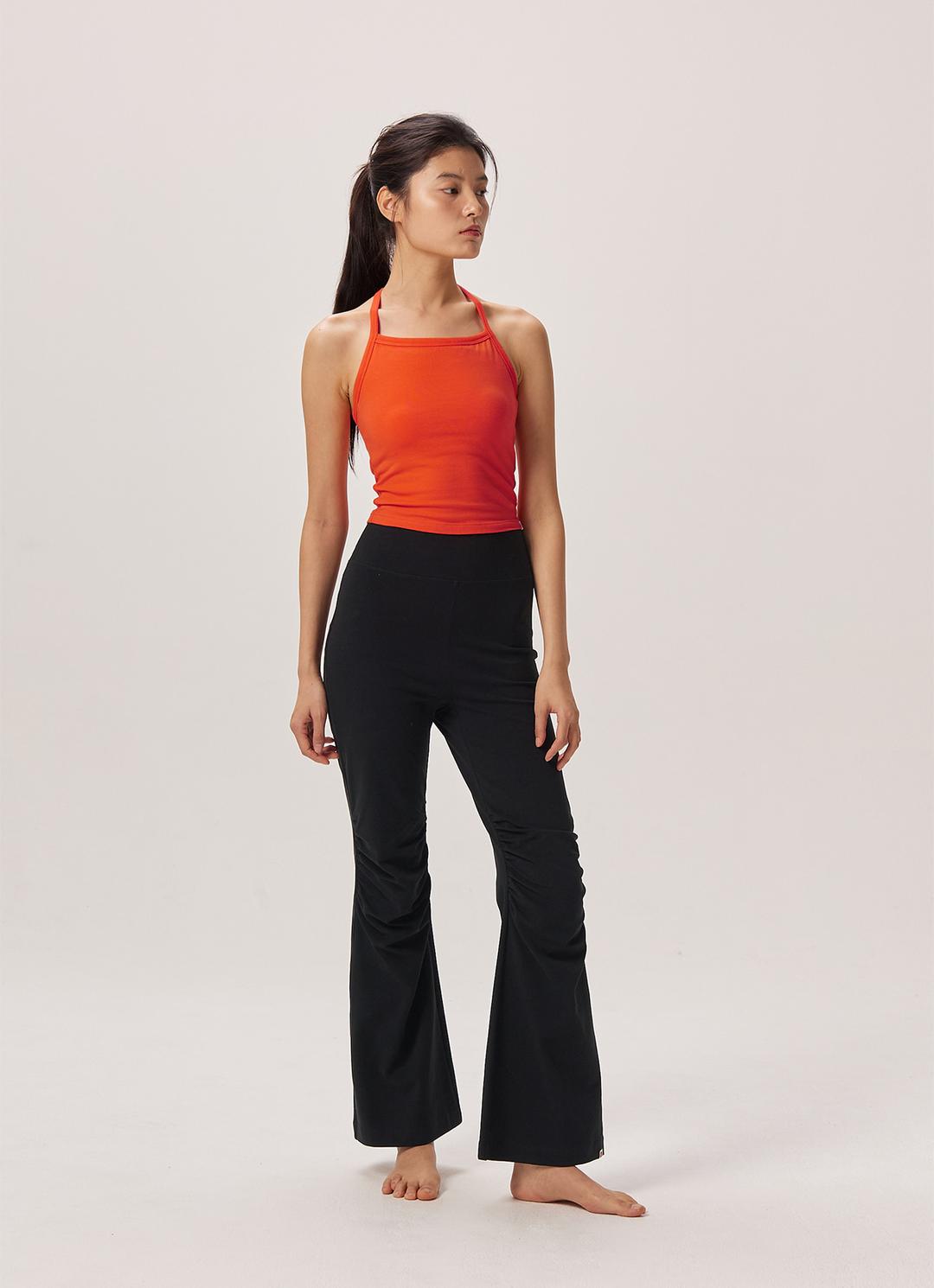 Kerut long pants_Black