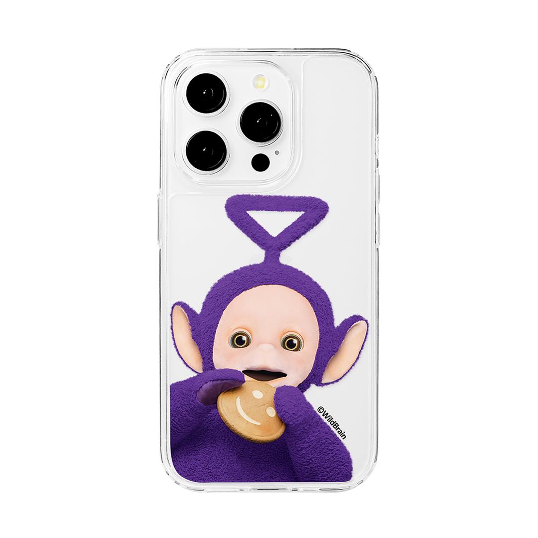 [Teletubbies] Tinky Winky PHONE CASE - CLEAR HARD