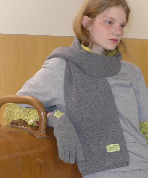 NEW FLUFFY KNIT MUFFLER - 8 colors