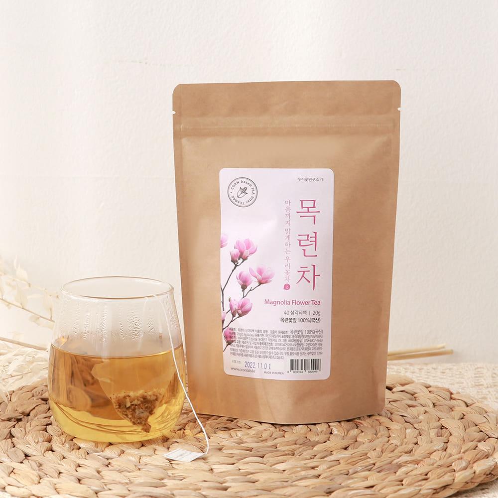 국산 목련차 삼각티백 40개입