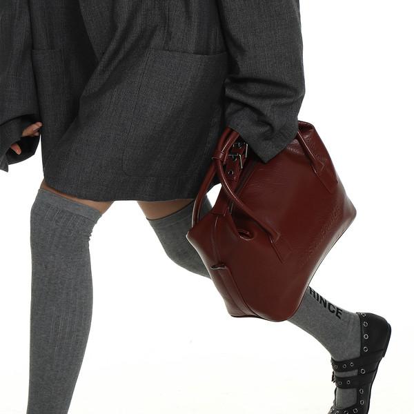 big/mini size red Boston bag
