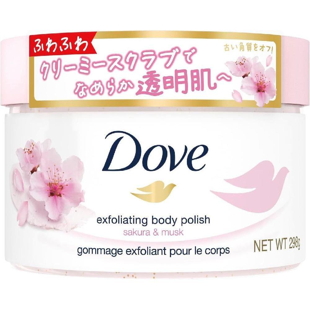 Dove도브 사쿠라 앤 머스크 크리미 바디 스크럽 298g