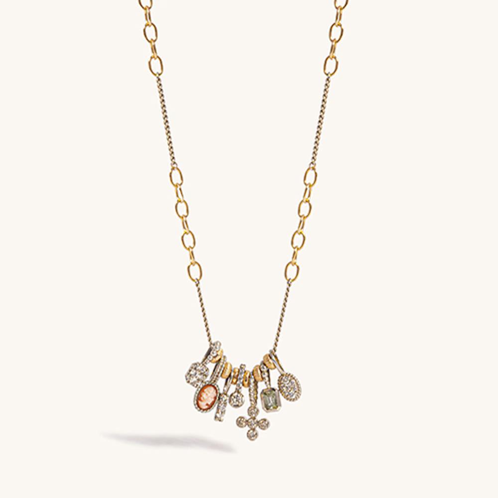 14k18k﻿ 펜던트 컬렉션 목걸이(14k 38+2cm 7.13g)