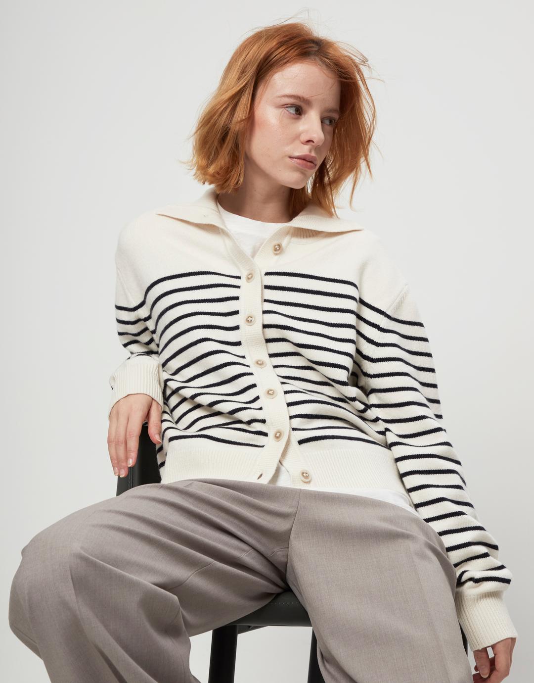 NEW 하이넥 버튼 가디건