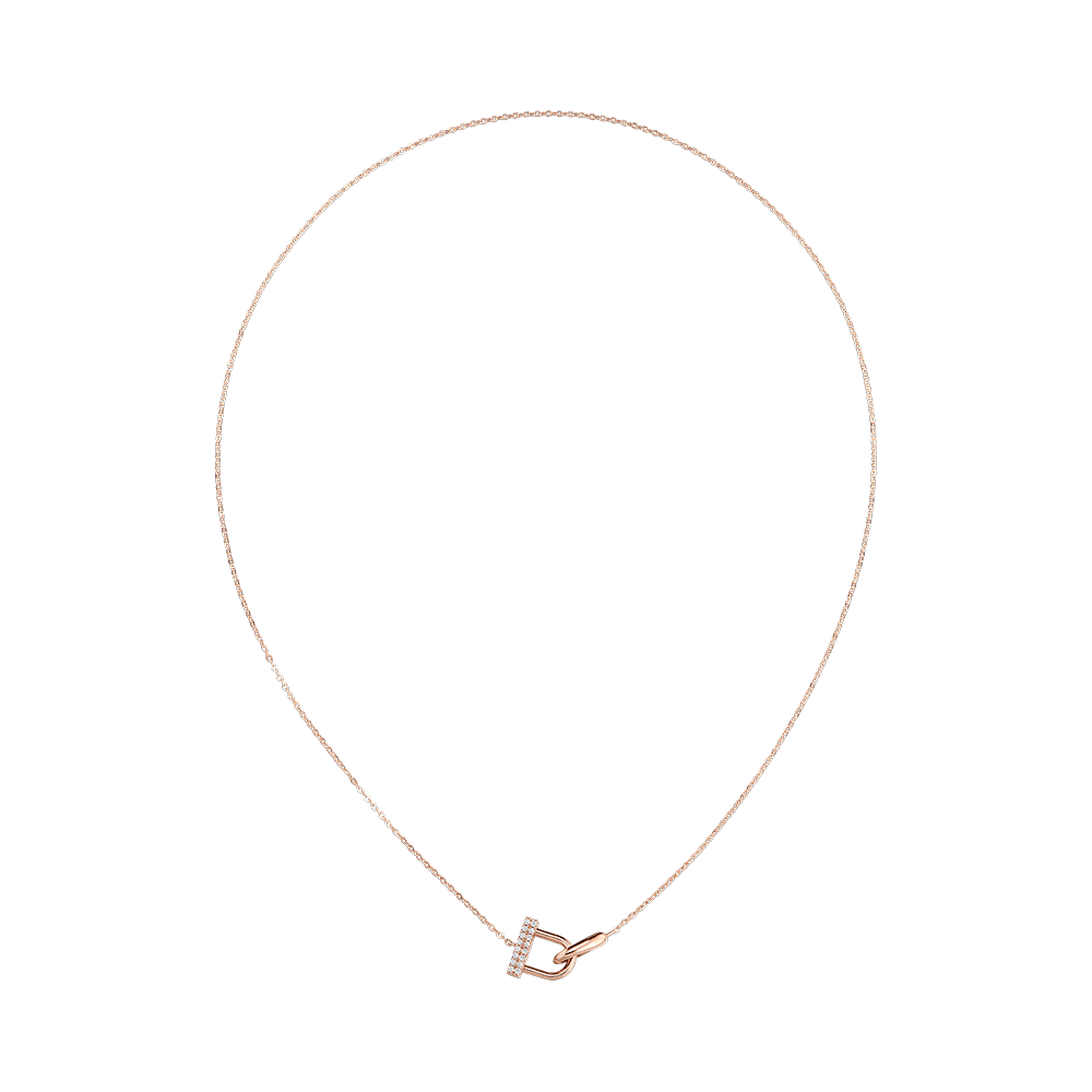 [스톤헨지] U Lock 14K 목걸이 H0118