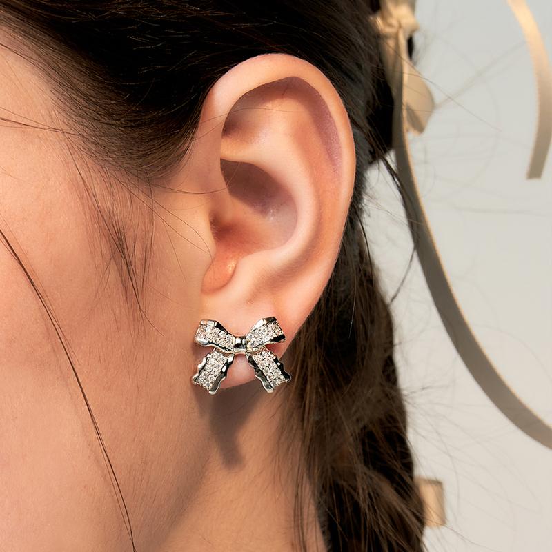 [송해나,에스파 카리나 착용]dorothy ribbon earring