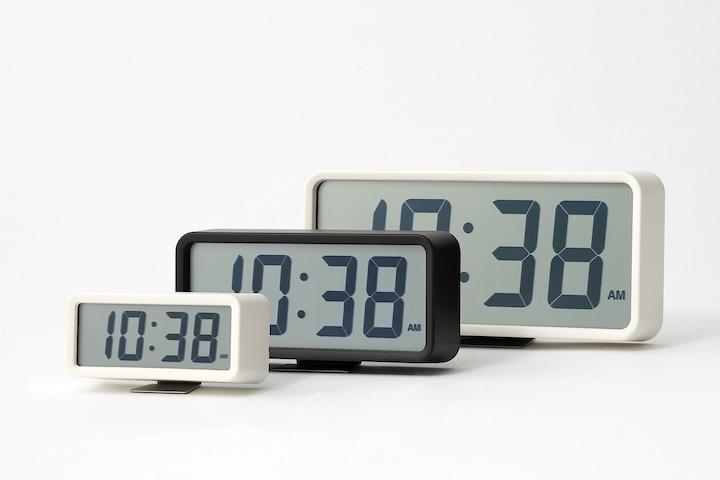 알람 기능 디지털 탁상 시계 2 colors 2 size