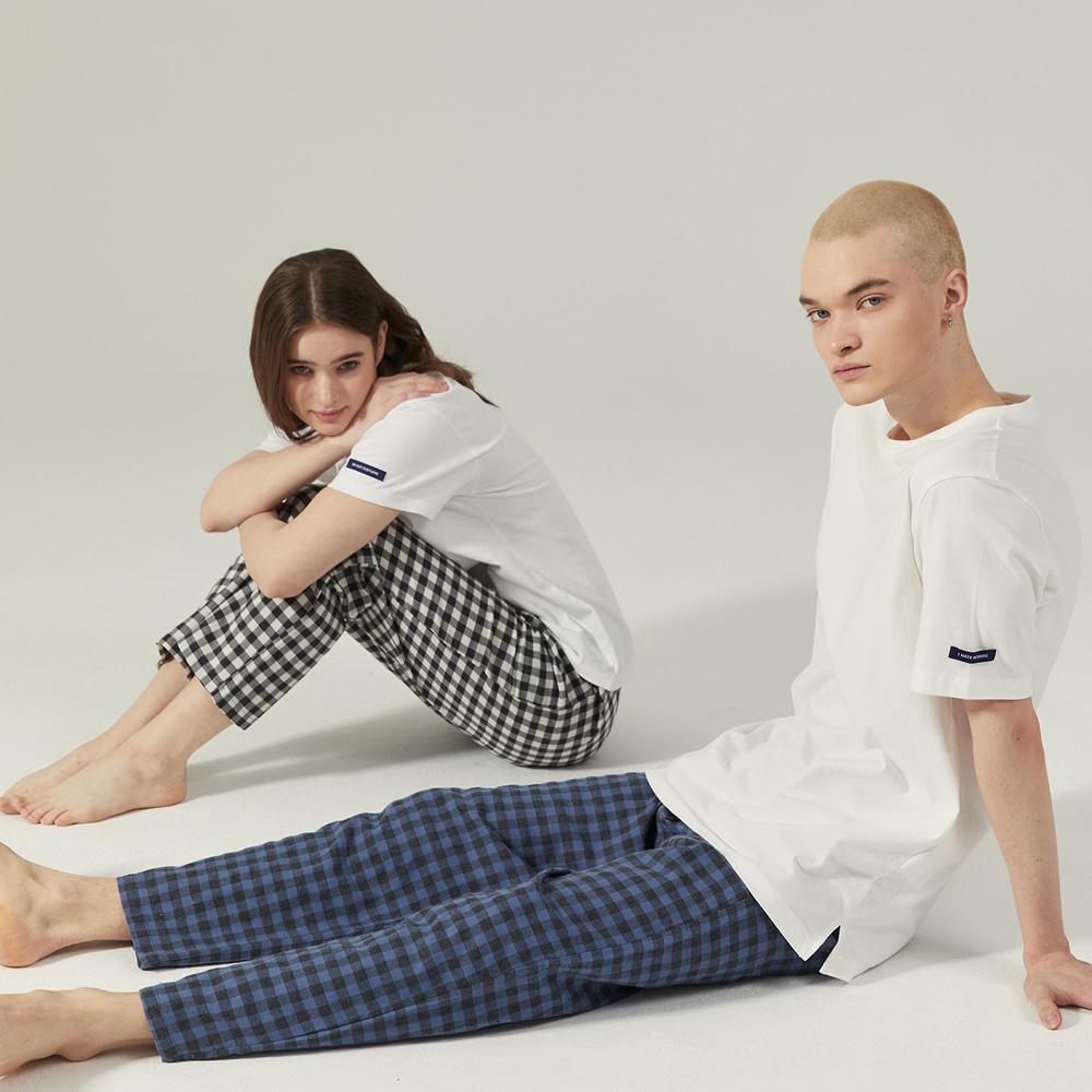 멜로우 체크 파자마팬츠 [커플] 3C