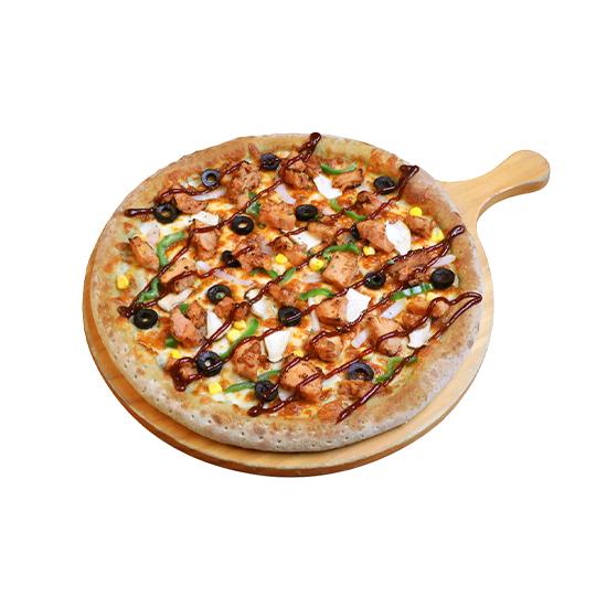 바베큐 치킨 피자