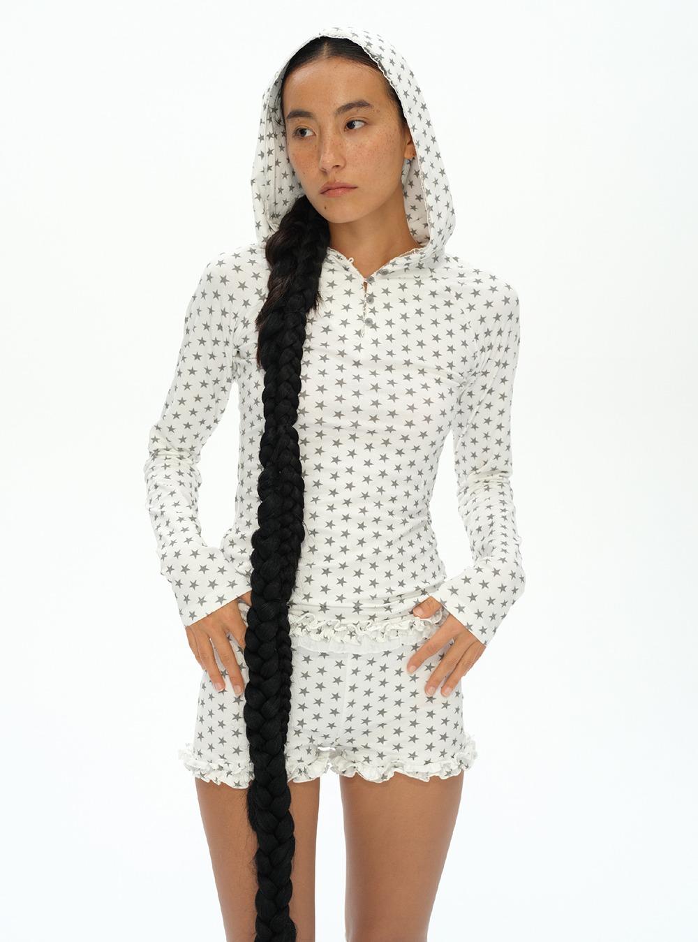 Polka Dot Angel Suit (Hooded T-Shirt & Shorts)