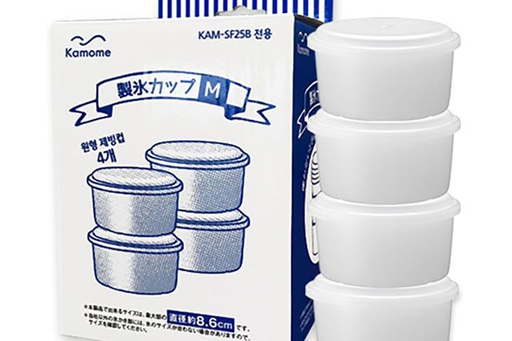 눈꽃 빙수기 전용 원형 제빙컵 KAM-C25M