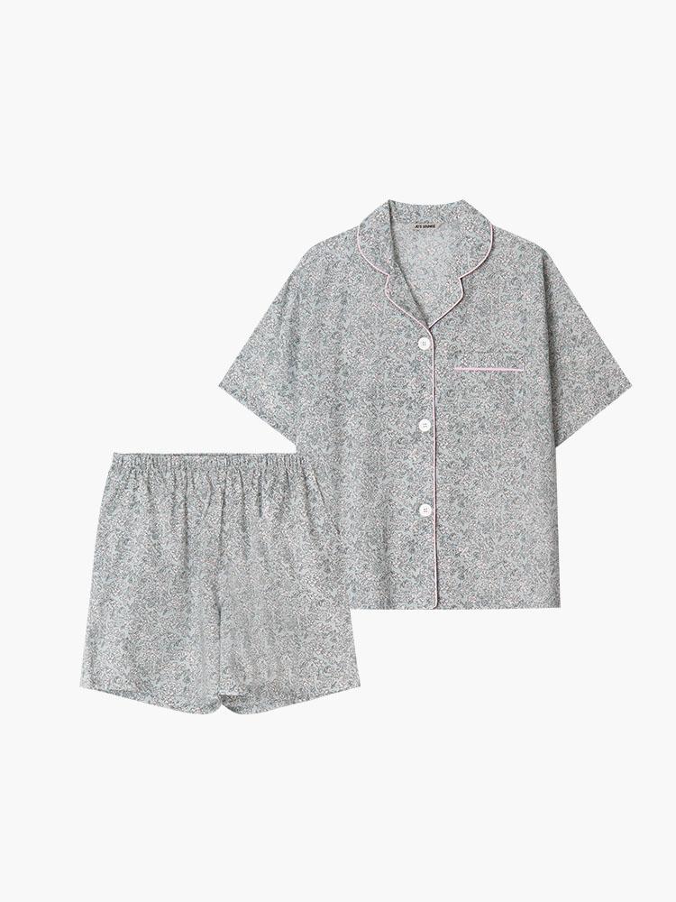 (w) Elevenses Tea Short Pajama Set