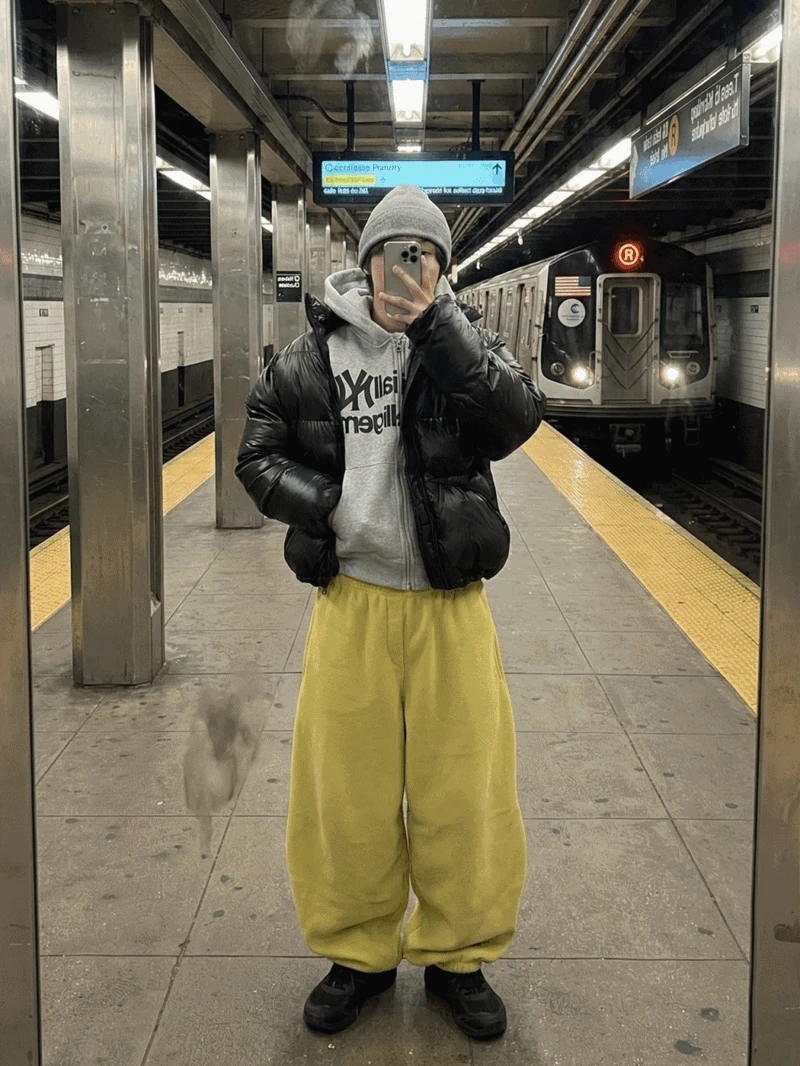 팝 플리스 벨티드 팬츠 (3color)