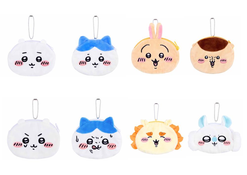 그레이파커서비스 치이카와 트레이딩 오카오 파우치 내일도 힘내자! 편 단품 (랜덤)