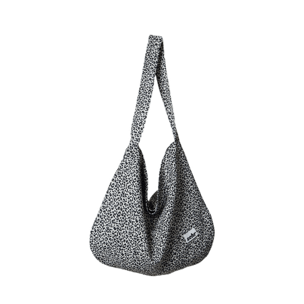 Leopard Easy Bag (Ivory)
