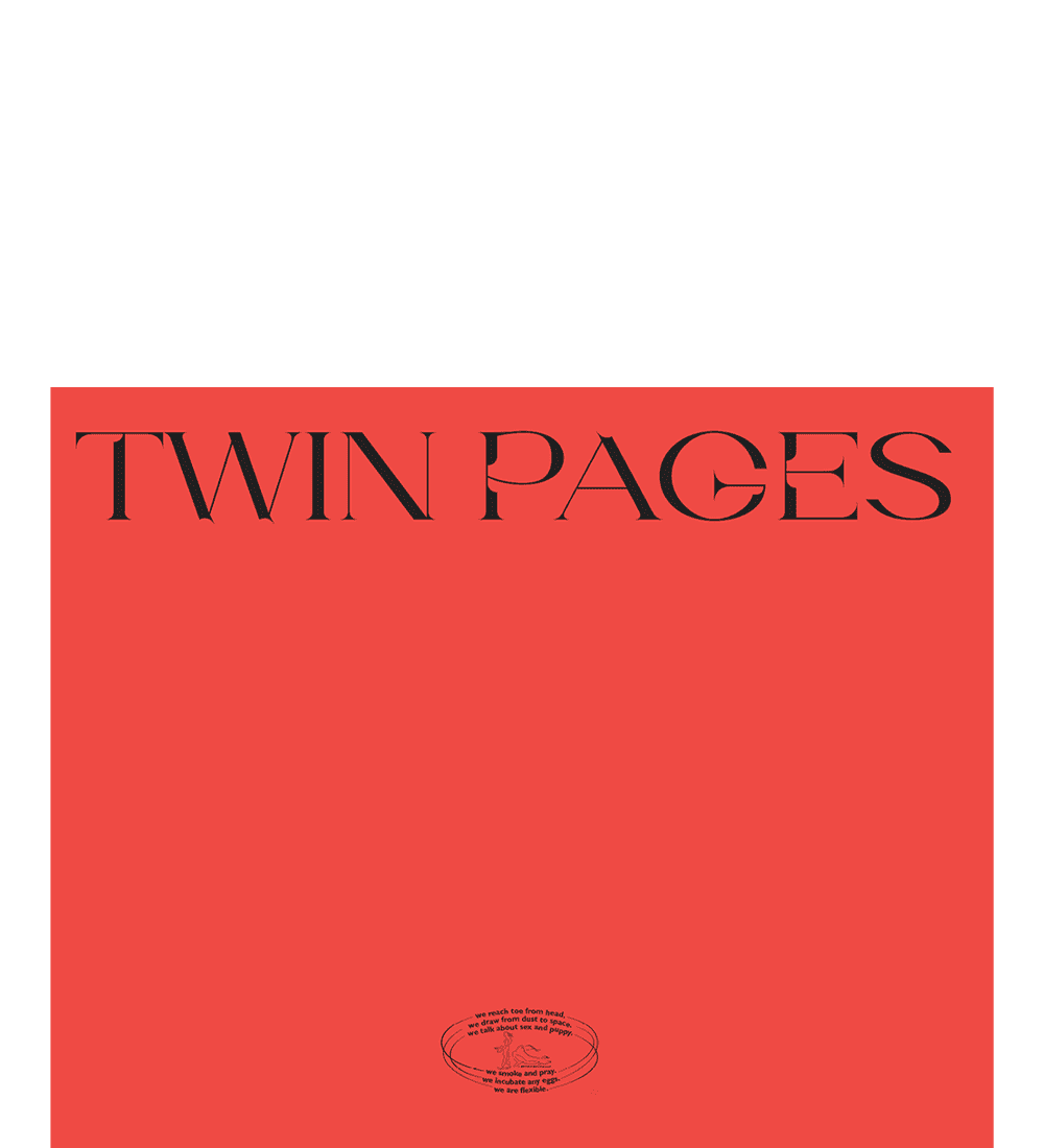 [재입고] [54개의 책갈피] TWIN PAGES 필사 책갈피북 - Twin Sisters 트윈 시스터즈 · 이빈소연