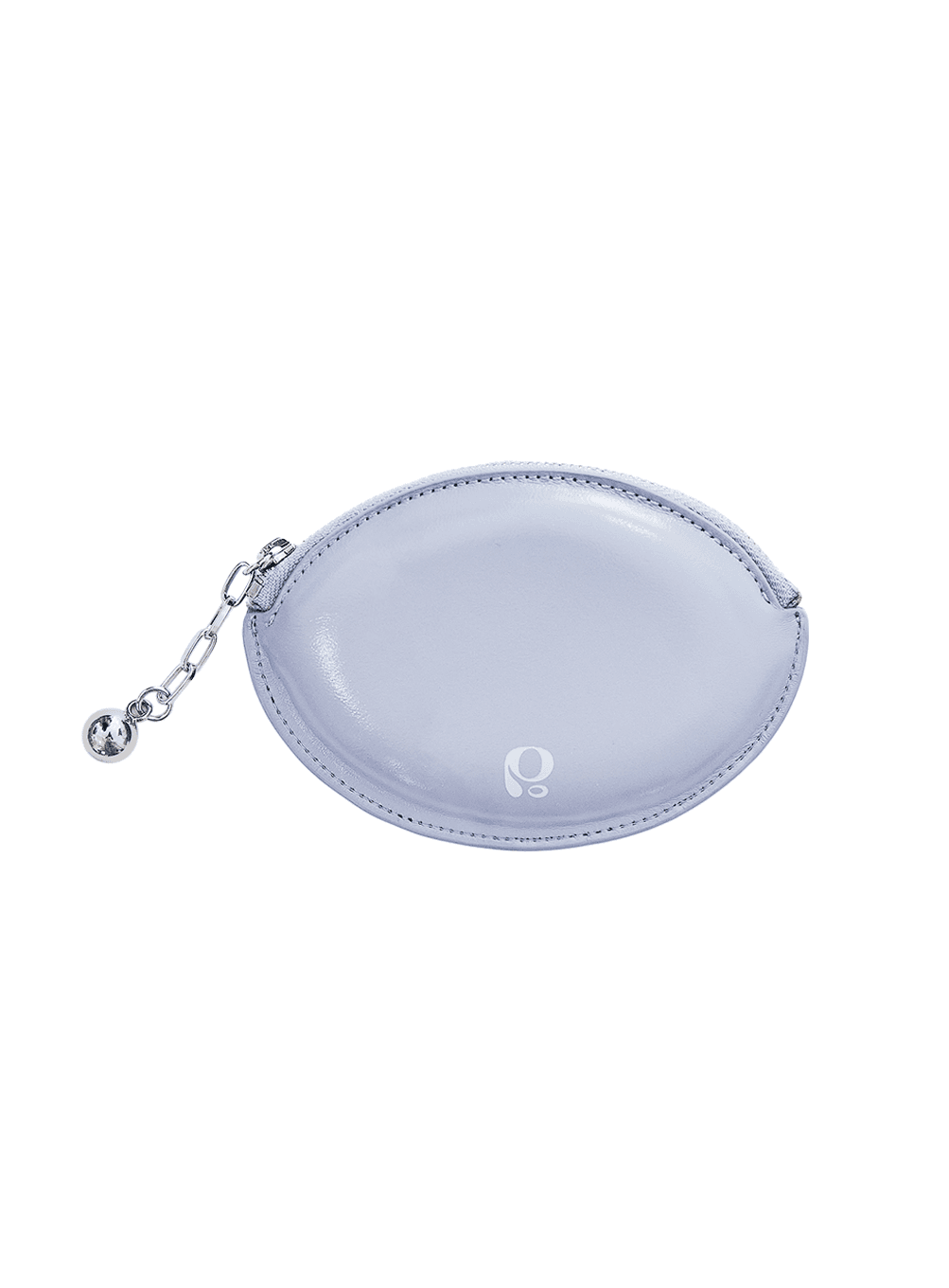 ball chain egg card wallet (blue)