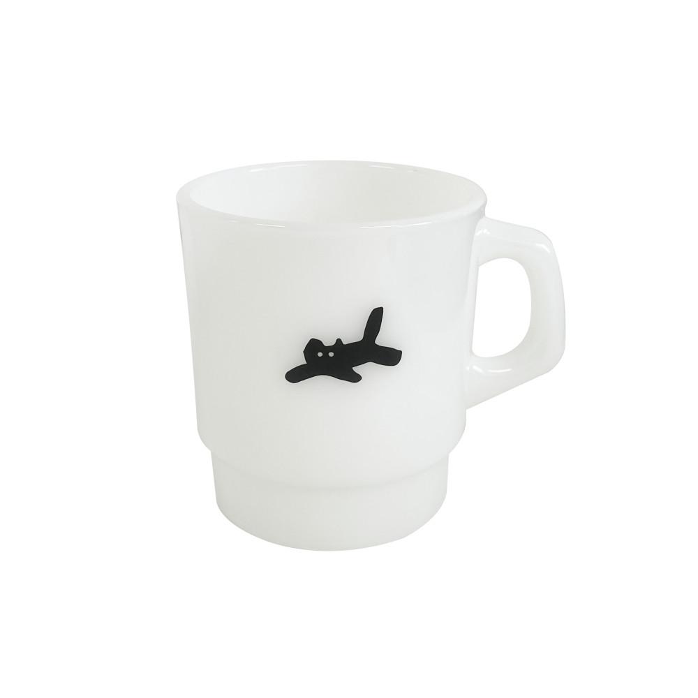 [6차재입고] 어둠 속의 매옹이 밀크글라스컵