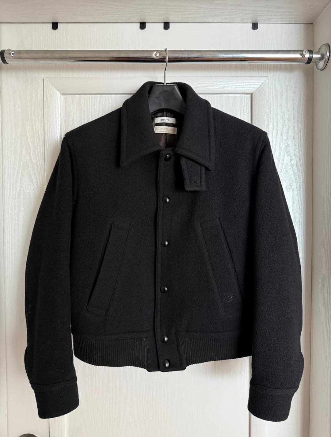 호이테 스퀘어 봄버자켓 블랙[M] | 후루츠패밀리