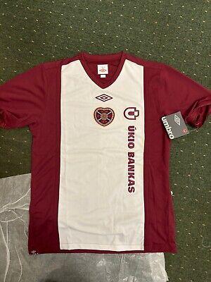 레어템 상표가 있는 새 상품 Heart of Midlothian 2010/11 홈 셔츠 - 사이즈 미디엄