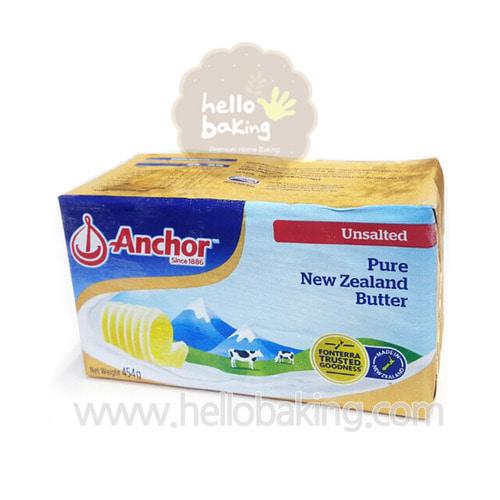 헬로베이킹 anchor 앵커버터 454g (무염 버터 폰테라 재료 제과 제빵)