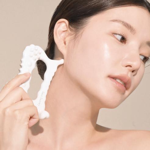 페이스팩토리 디톡 괄사 마사저, 화이트, 1개 - 괄사용품 | 쿠팡