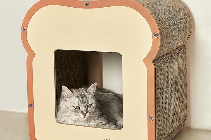 브레디 고양이 숨숨집 스크래쳐 하우스