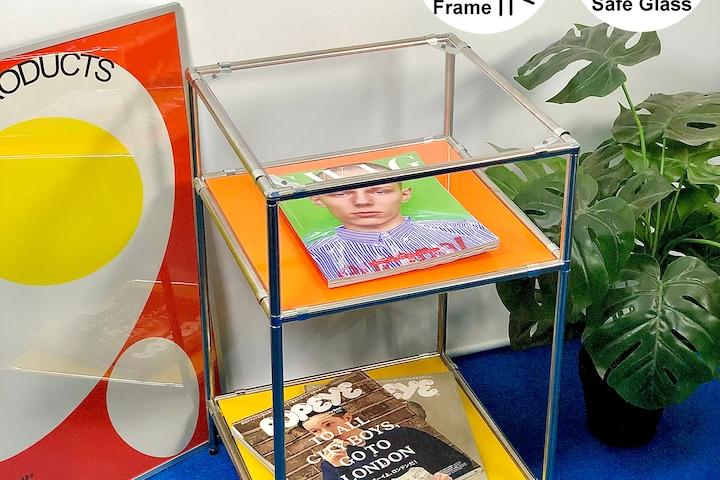 B-2, B-3 [당일제작, 강화유리] 모듈선반 미드센추리 협탁 테이블 가구