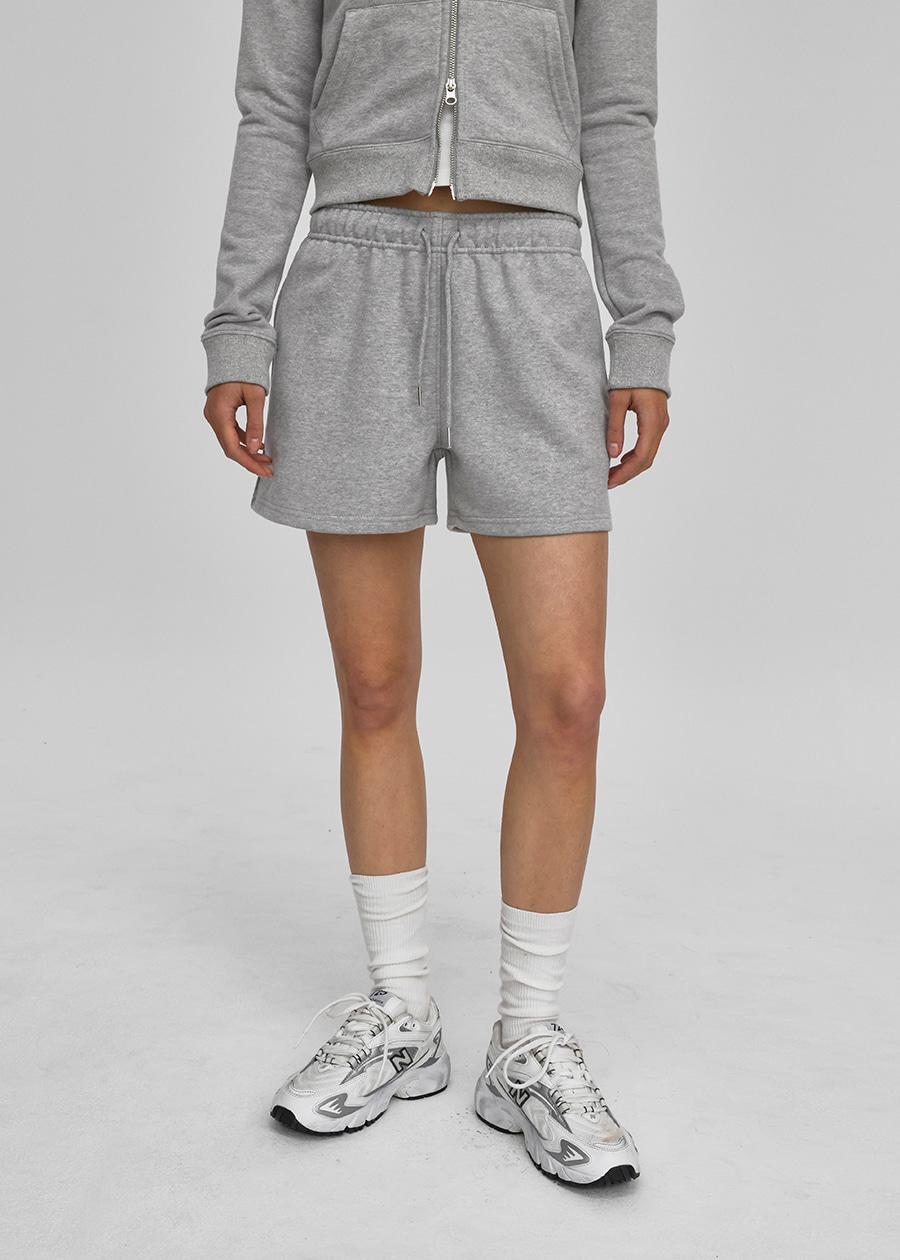 블랙업 [1천장판매] [B-BASIC] 헤비코튼 밴딩 숏팬츠 (2TYPE)