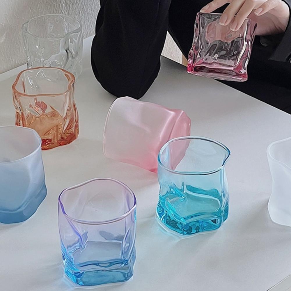 파인더 1+1 크러쉬드 글라스 /구겨진 유리잔 언더락잔 위스키컵 13컬러