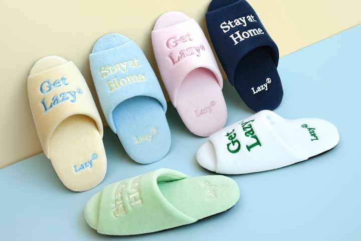 층간소음방지 집들이 테리 오픈형 룸슈즈 스테이 오픈토 룸슈즈 실내화 슬리퍼 5Colors
