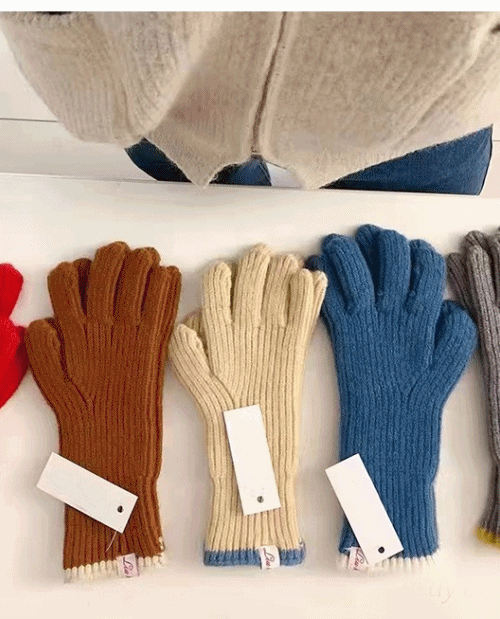 글로브 스마트폰터치장갑 핑거홀장갑 울장갑 반장갑 핸드워머