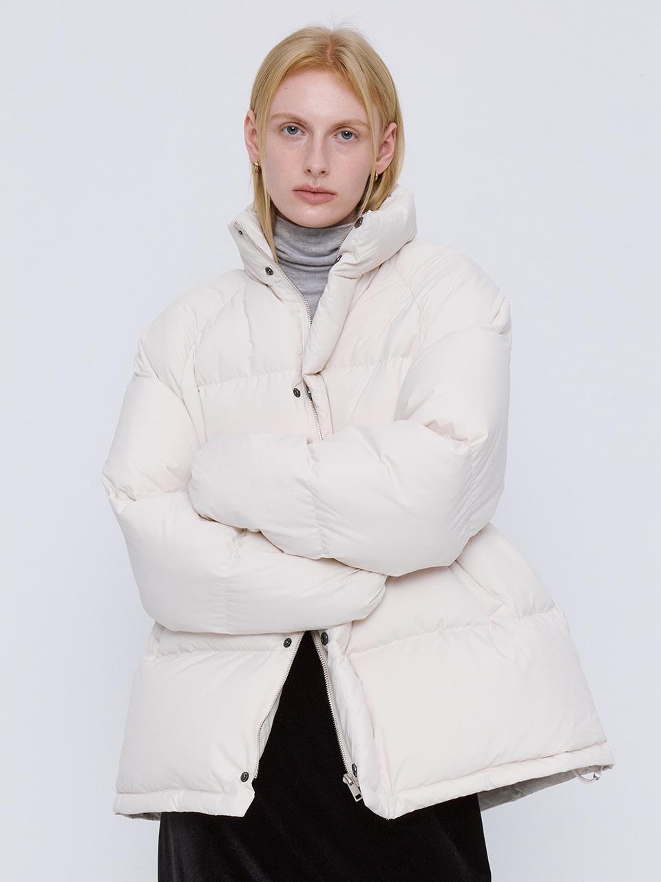 Basic Duck Down Half Padding - Cream