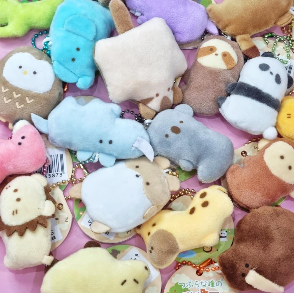 [세이하이]쁘띠 마스코트 동물 키링 20종 작은 눈동자 동물원 귀여운 키홀더 시리즈