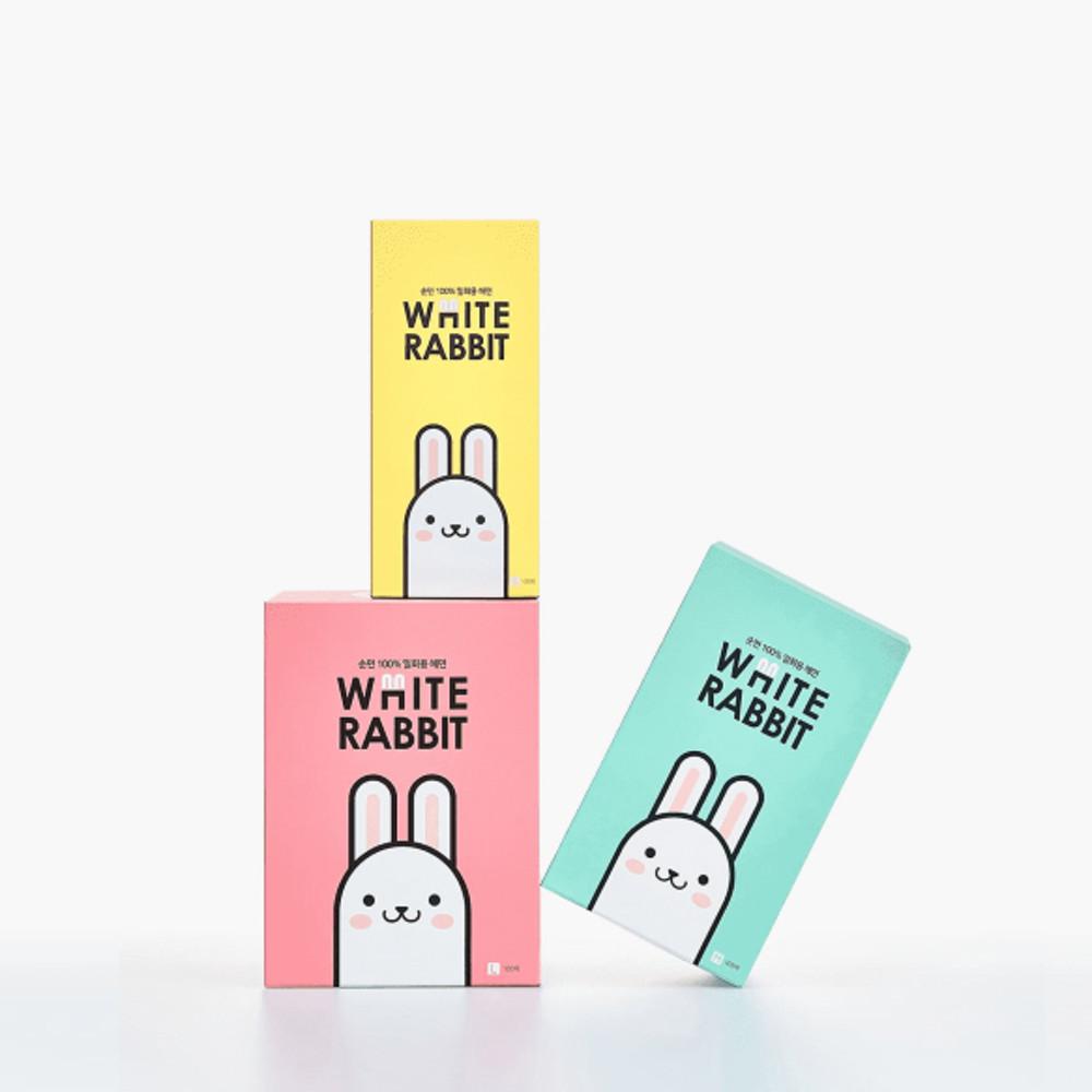 화이트래빗 신개념 티슈형 일회용 해면 모음전 천연순면 100% 국내제조