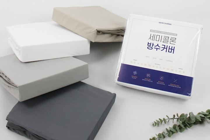 (1+1) 쫌쫌커버 매트리스 방수커버 밴드형 8size