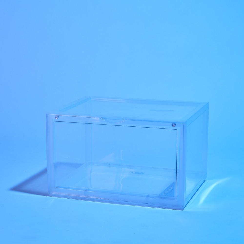 슈브제 와이드 화이트 슈케이스 신발보관함 신발정리대 신발케이스