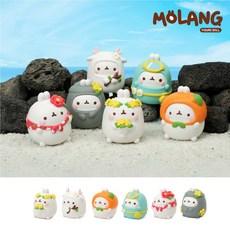 몰랑 제주 랜덤피규어 6종 1세트 몰랑이 제주도 에디션 미니 피규어