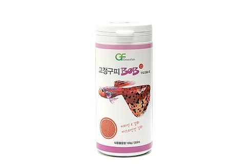 [그린피쉬] 고정구피밥 중 160g