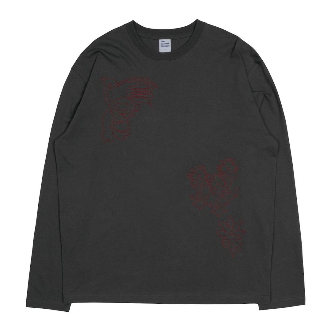 TCM garden long sleeve (charcoal)