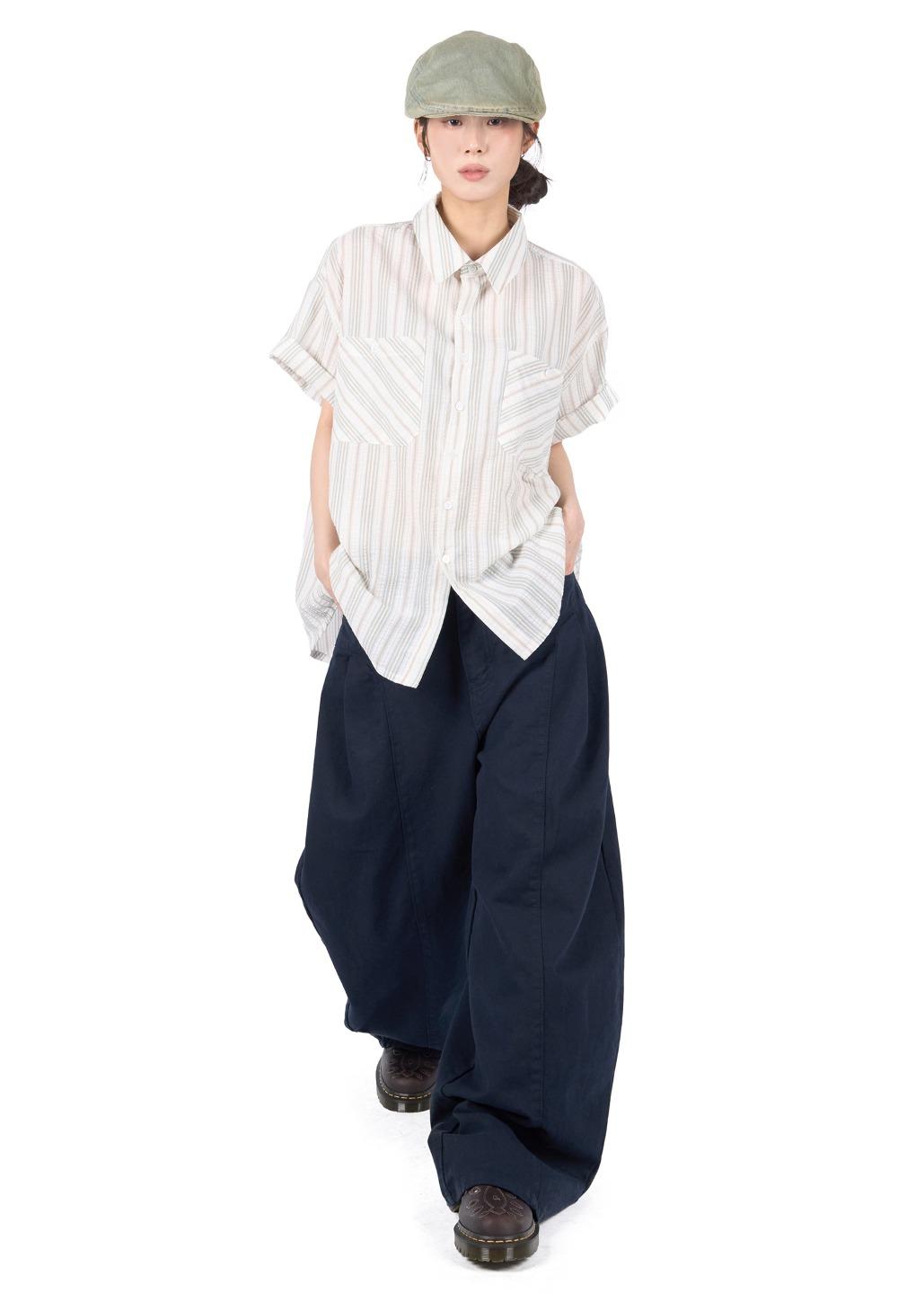 COVER PINTUCK BALLOON PANTS