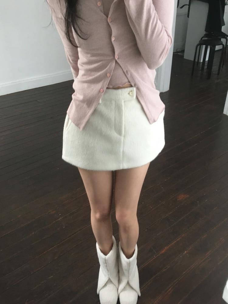 모헤어 스커트