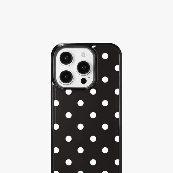 Epoxy Bumper Case (Dot White)