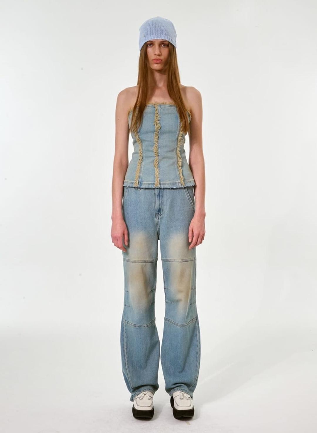 Theopenproduct WORK JEANS, INDIGO BLUE | 후루츠패밀리