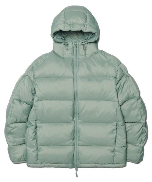 DIVISION HOODED DUCK DOWN - SAGE GREEN